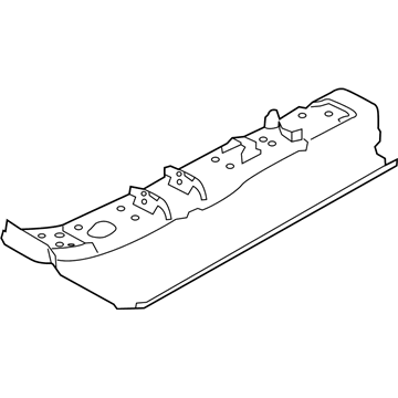 Nissan 74310-6FL0A Floor Front, Center