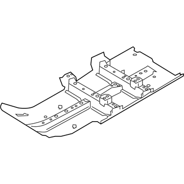 Nissan 74321-6FL1D Floor-Front, LH