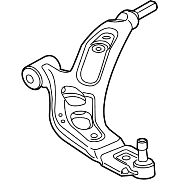 BMW 31-12-6-879-843 Rubber Mount Wishbone, Left