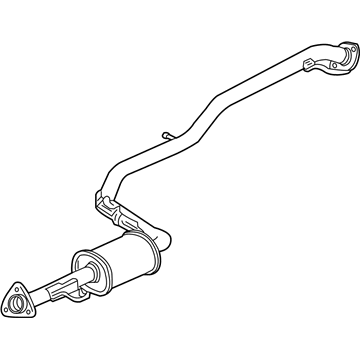 Honda 18220-TM8-003 Pipe B, Exhuast