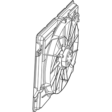 Mopar 55038994AI Fan MODUL-Radiator Cooling