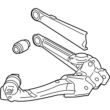 Acura 52370-TX6-A03 Arm, Right Rear Trailing