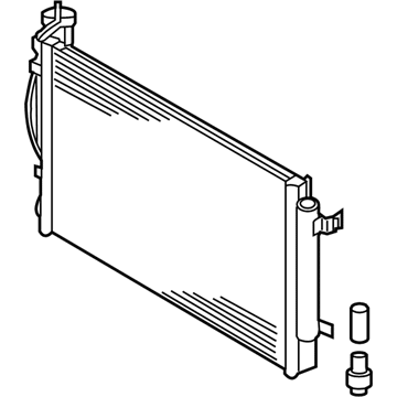 Kia 976061M101 Condenser Assembly-Cooler