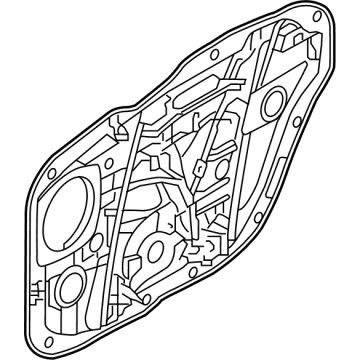 Hyundai 82481-AA051 Panel Assembly-Front Dr Module, RH