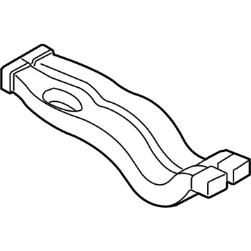 BMW 64-22-6-958-742 Air Duct Rear Compartment