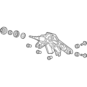 Honda 76700-S5S-E01 Motor Assembly, Rear Windshield Wiper