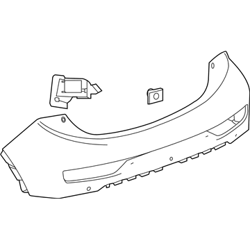 GM 42541643 Bumper Cover