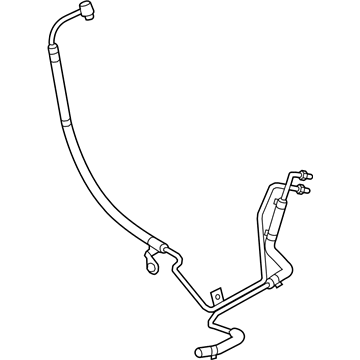 Hyundai 57510-2M200 Hose Assembly-Power Steering Oil Pressure