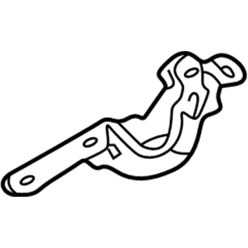 Lexus 53420-76030 Hinge Assembly, Hood, LH