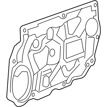 Mopar 68104170AA Panel-Carrier Plate