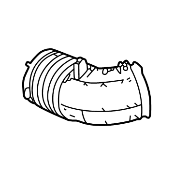 Acura 17225-6S9-A01 TUBE, AIR FLOW