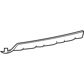 Infiniti 85066-5DJ0A Protector-Rear Bumper, RH