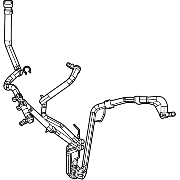 Mopar 68425473AB HEATER SUPPLY AND RETURN