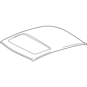 Lexus 63111-30906 Panel, Roof