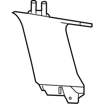 Mopar 5VP06DX9AB Panel-C Pillar