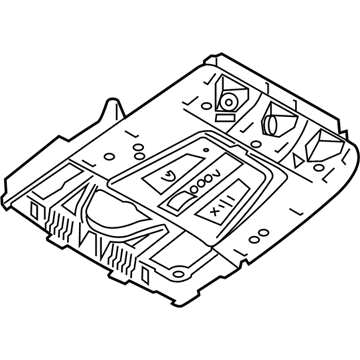 BMW 61-31-6-999-743 HEADLINER CONTROL MODULE