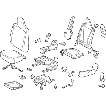 Toyota 71100-74350-B1 Seat Assembly