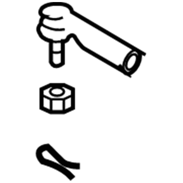 Infiniti 48520-7S025 Socket Kit-Tie Rod, Outer LH