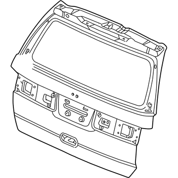 Honda 68100-S0X-A93ZZ Tailgate (DOT)