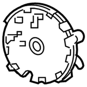 GM 42508182 Mirror Motor