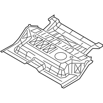 Nissan G4512-1LAMA Floor Re Front