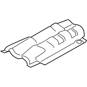 BMW 51-48-7-117-375 Heat Insulation, Tunnel