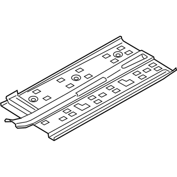 Hyundai 65120-K9000 Panel Assembly-Center Floor Side, R