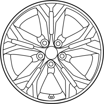 Toyota 4260D-08030 Wheel, Alloy