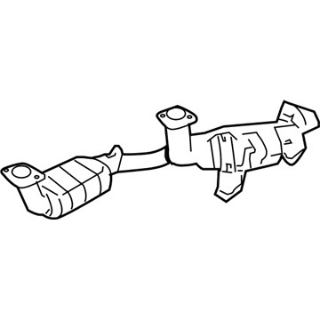 Ford 5F2Z-5F250-DA Converter & Pipe