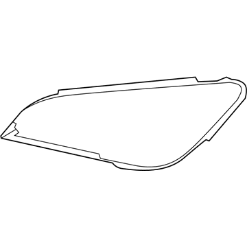 BMW 63-11-7-225-237 Gasket, Headlight, Left