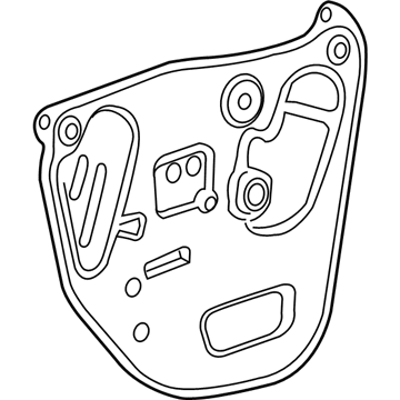 GM 84390009 Water Deflector