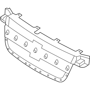 GM 96648621 Housing, Radiator Grille