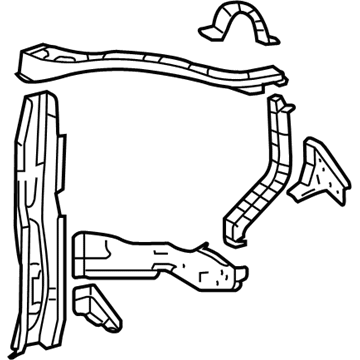 Toyota 53203-48060 Side Support