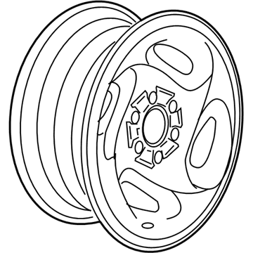 Mopar 52013439AA Aluminum Wheel