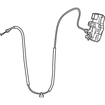 Mopar 68139714AB Front Door Latch Right