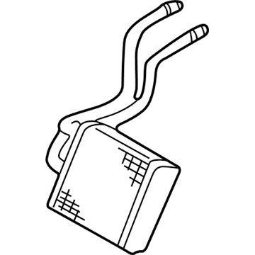 Infiniti 27140-AR200 Core Assy-Front Heater