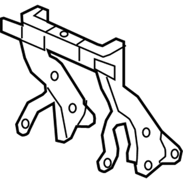 Honda 77160-T7A-000 Frame Comp, Center Lw