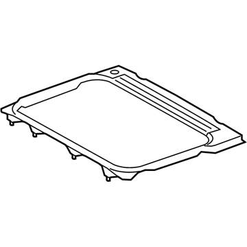 Lexus 63142-76010 Reinforcement, Roof