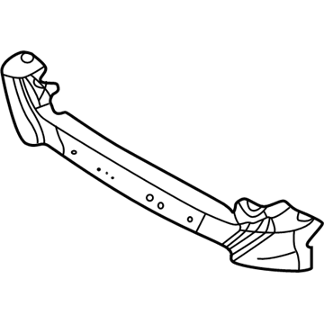 Hyundai 86520-E6710 Absorber-Front Bumper Energy