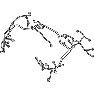 Hyundai 91200-4R010 Wiring Assembly-Front