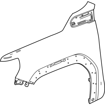 GM 84581168 Fender