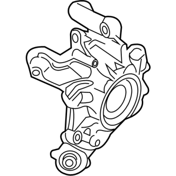 BMW 33-30-8-073-972 WHEEL CARRIER, REAR RIGHT