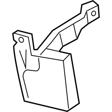 Honda 74480-SJC-A00 Reinforcement, L. FR. Splash Guard