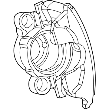 Mopar 5093347AB CALIPER-Disc Brake