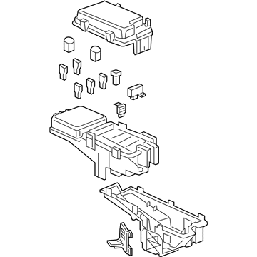 Acura 38250-SJA-A02 Box Assembly, Relay