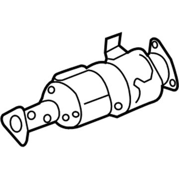 Nissan 208D2-EZ40B Converter Assembly-Diesel Particulate Filter