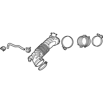 Hyundai 28140-K9100 Hose Assembly-Air Intake