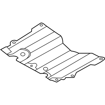 Ford LX6Z-9911442-A HEAT SHIELD