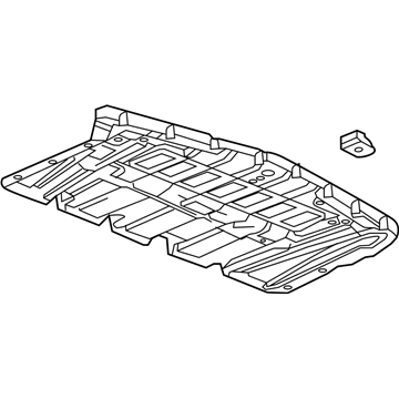 GM 84119803 Lower Deflector