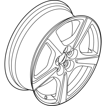 Ford LJ8Z-1007-C WHEEL ASY